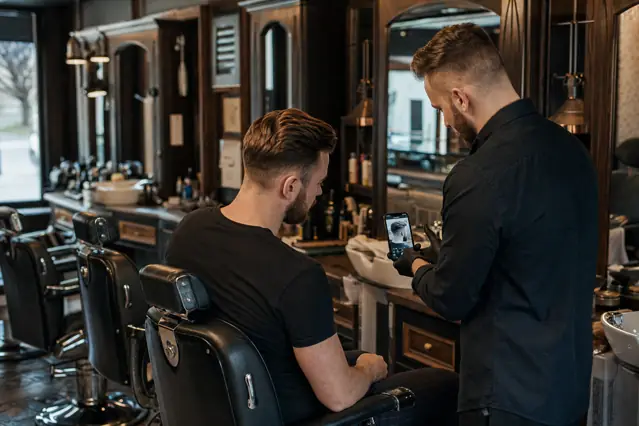 Barber Sanok: jak dobrze opisać fryzurę i brodę, żeby wyjść z fotela z tym, czego chcesz