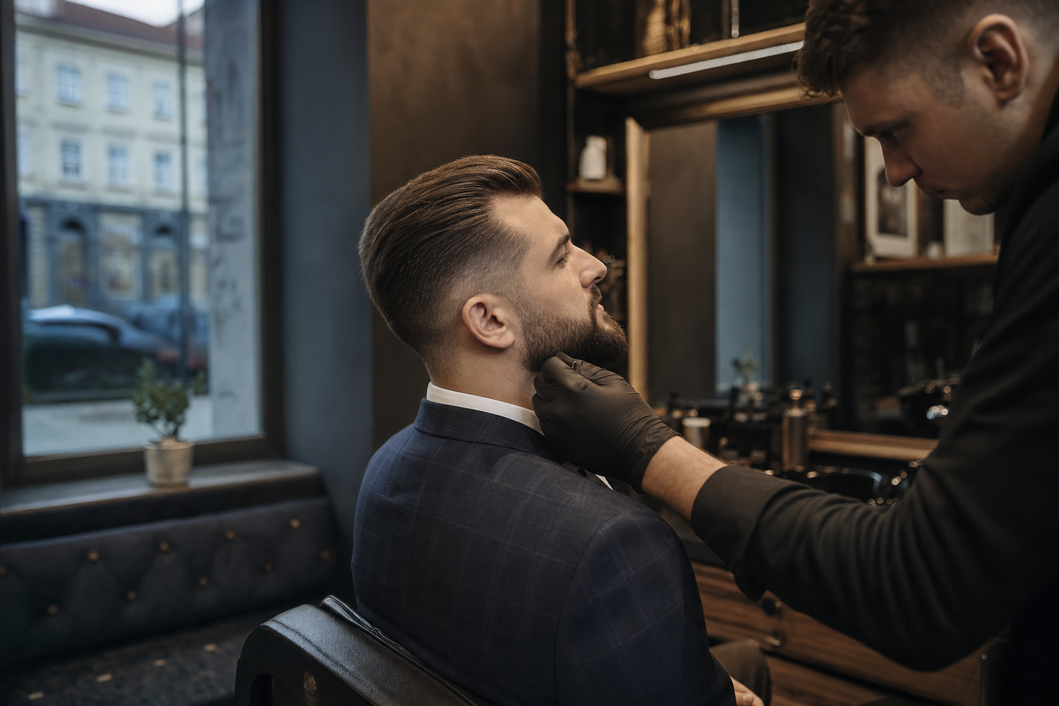 Barber Sanok przed rodzinną uroczystością: jak zaplanować włosy, brodę i detale, żeby wyglądać elegancko, ale naturalnie
