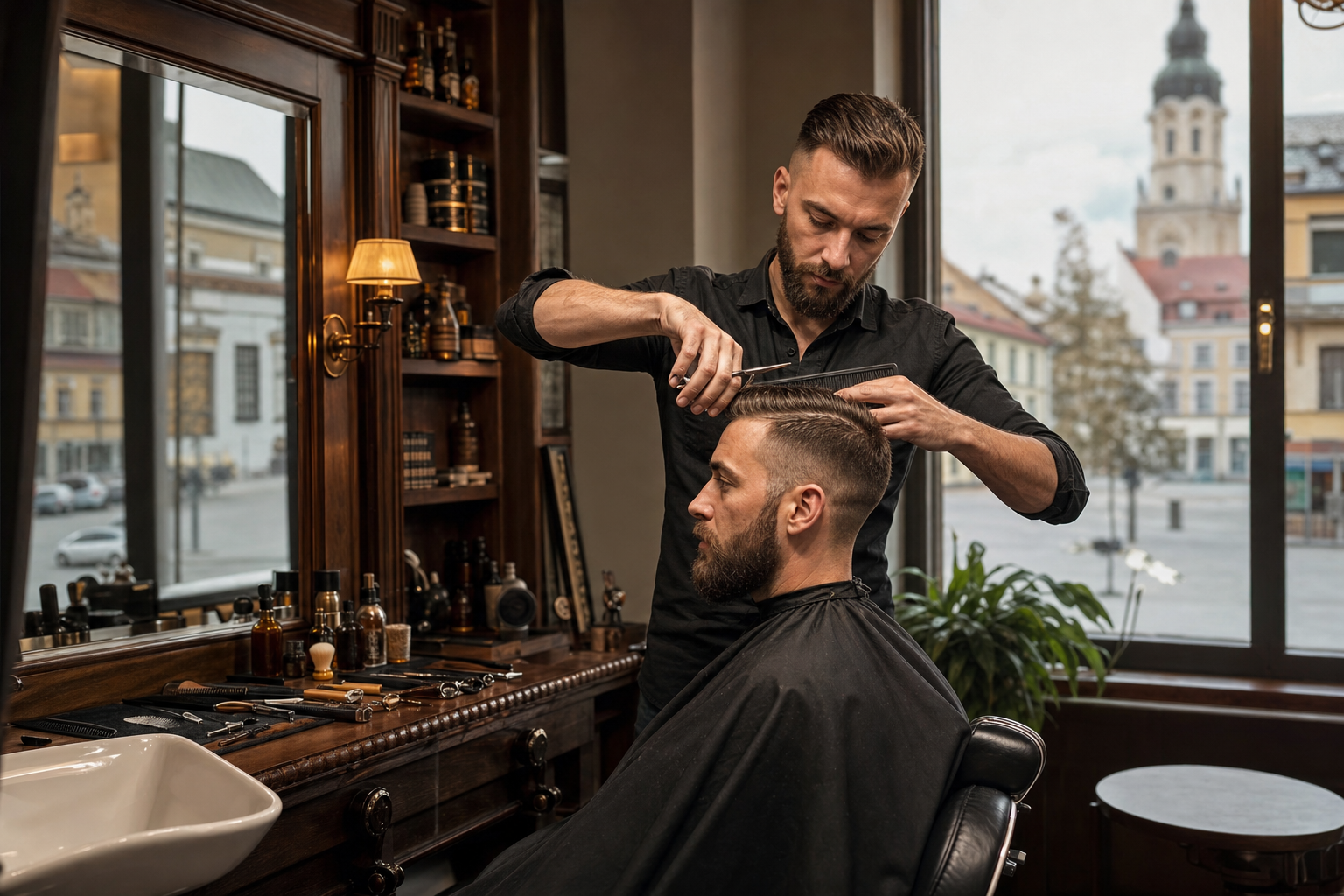 Barber Sanok przed ważnym tygodniem w centrum: plan wizyty, który porządkuje włosy, brodę i detale