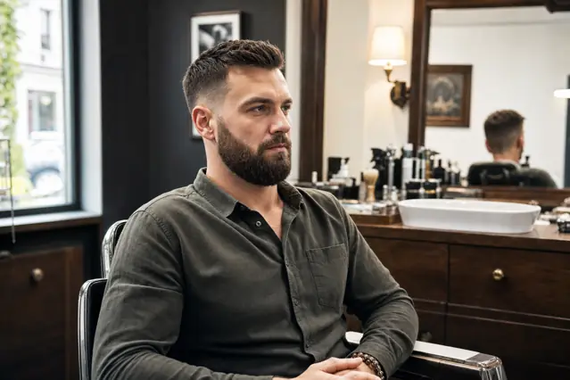 Barber Sanok przed ważnym zdjęciem: dowód, LinkedIn, sesja firmowa i profilowe bez fryzury „na wczoraj”