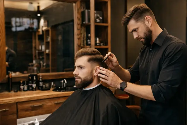 Barber Sanok przed weselem i rodzinną uroczystością: kiedy zrobić włosy, brodę i detale
