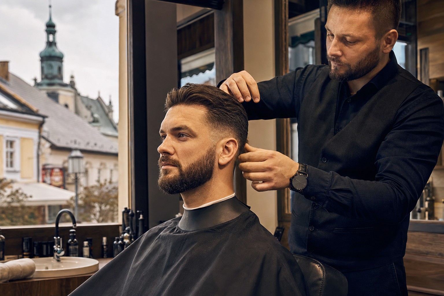 Barber Sanok przed sierpniowym spotkaniem po latach: fryzura, broda i detale bez efektu „na pokaz”