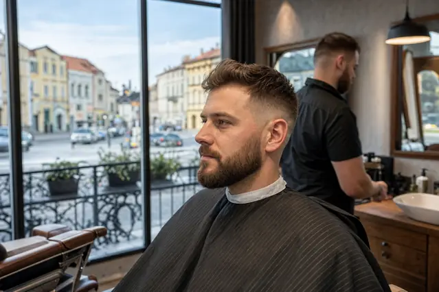Barber Sanok w upał: jak dobrać strzyżenie męskie, brodę i detale, żeby wyglądać świeżo mimo wysokiej temperatury