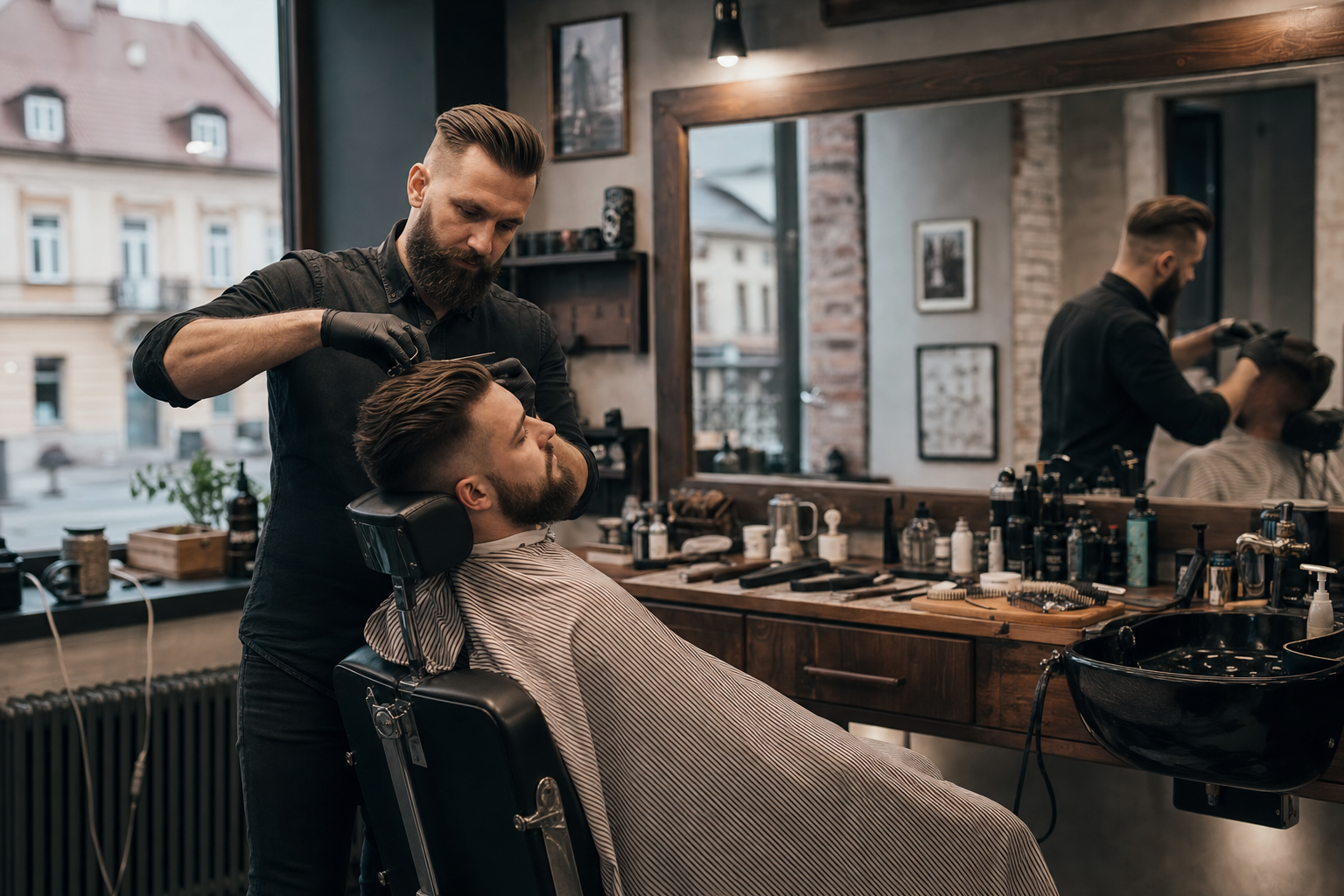 Barber Sanok przed zmianą pracy lub nowym etapem: jak ustawić fryzurę, brodę i pierwsze wrażenie
