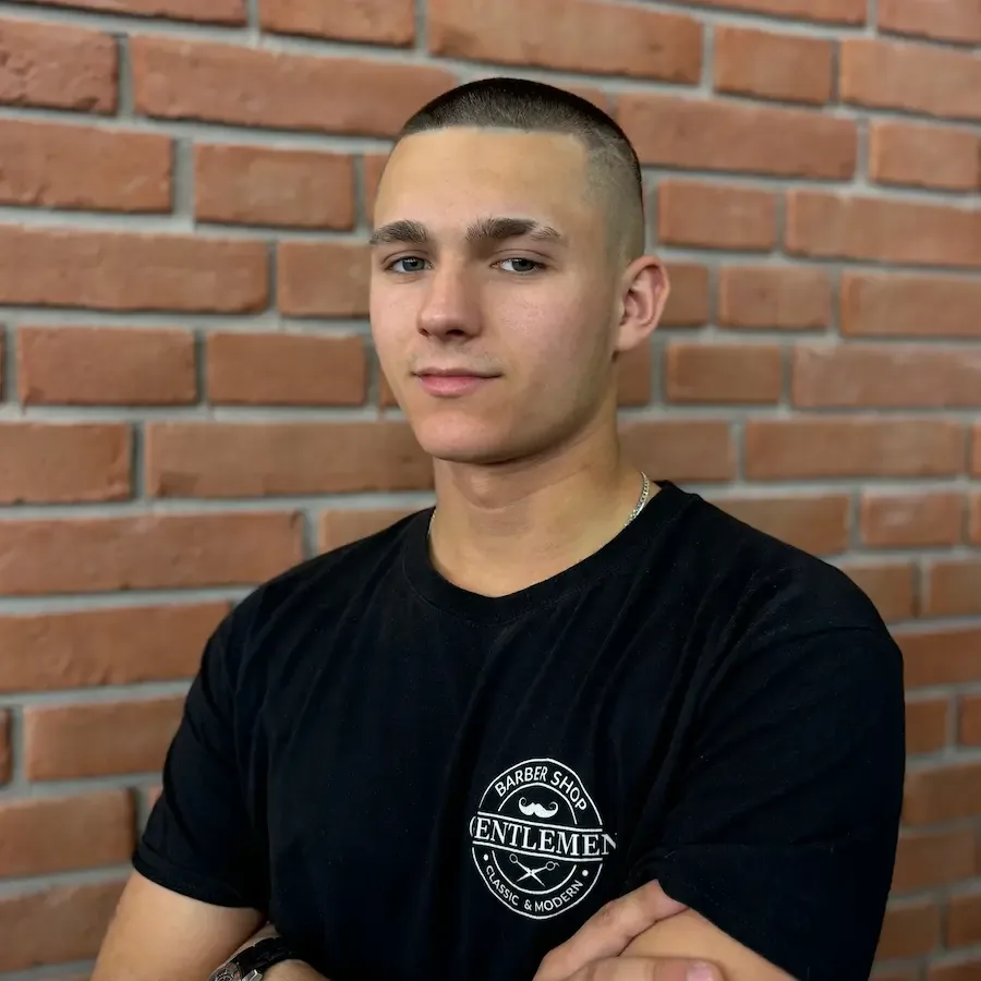 Kacper Szulik - barber w Gentlemen Barber Shop Sanok